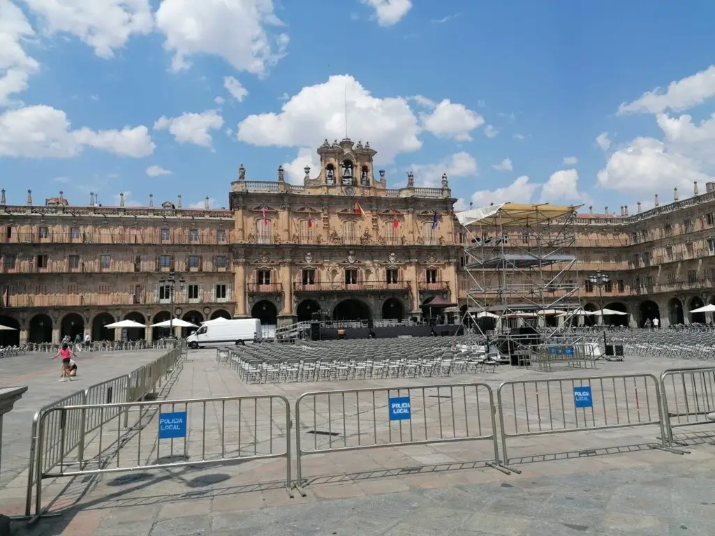 Plaza Mayor glavni trg v Salamanci