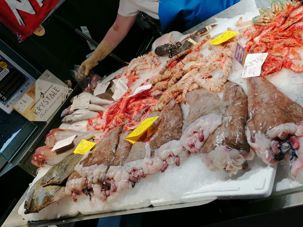 Rep spake na tarragonski tržnici 22€ na kg, na ljubljanski 42€